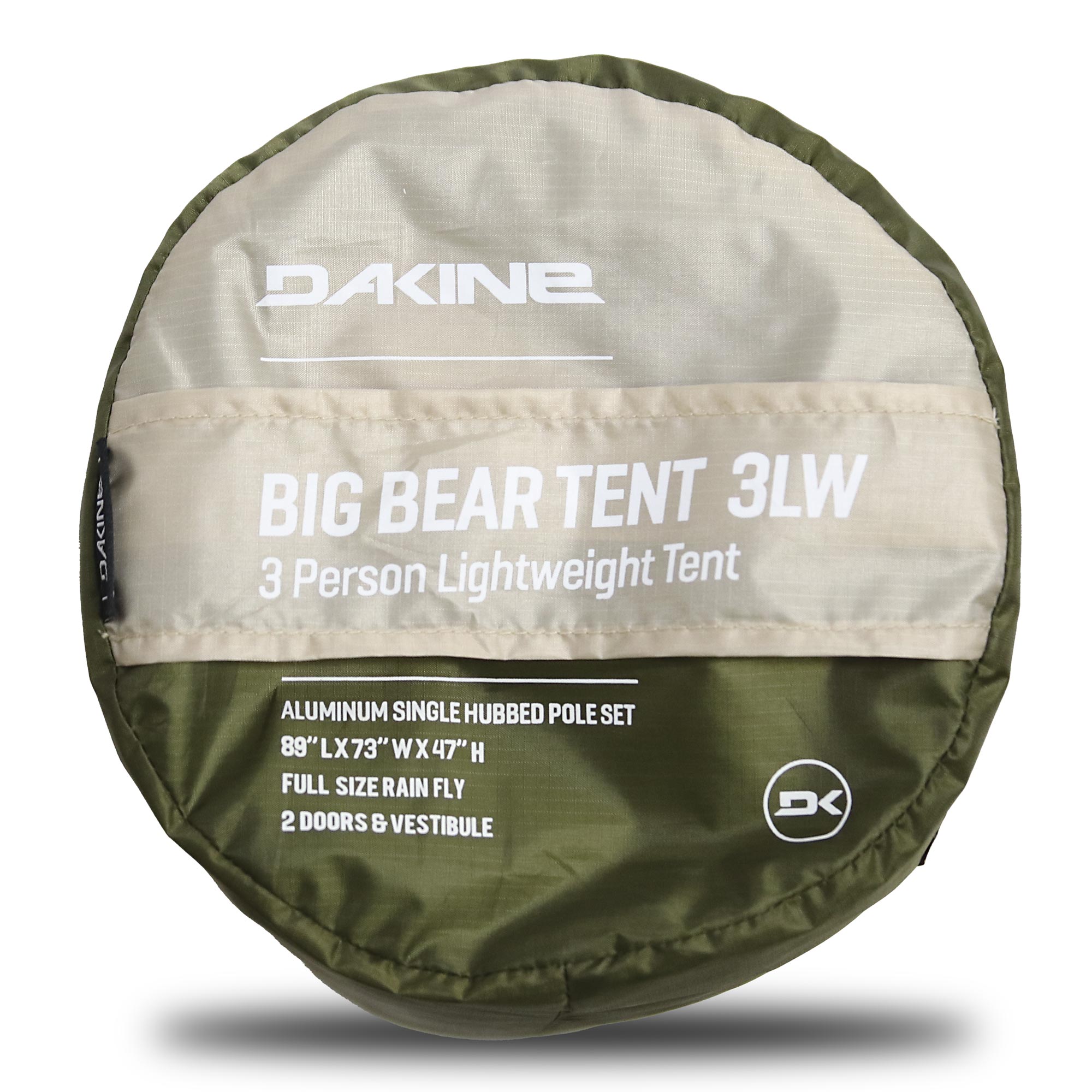 Big Bear 3-Person Tent - Mojave Desert/Dark Olive