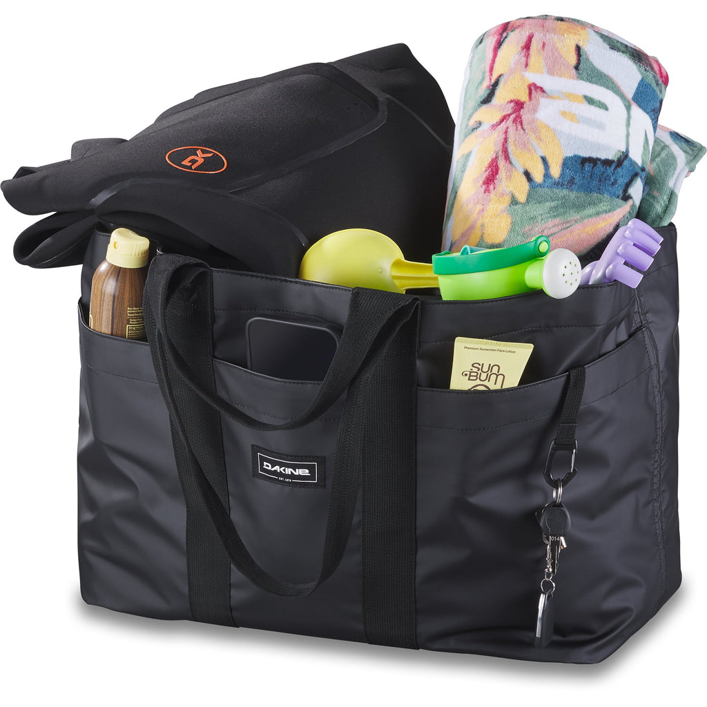 Catch-All Tote - Black Tarp