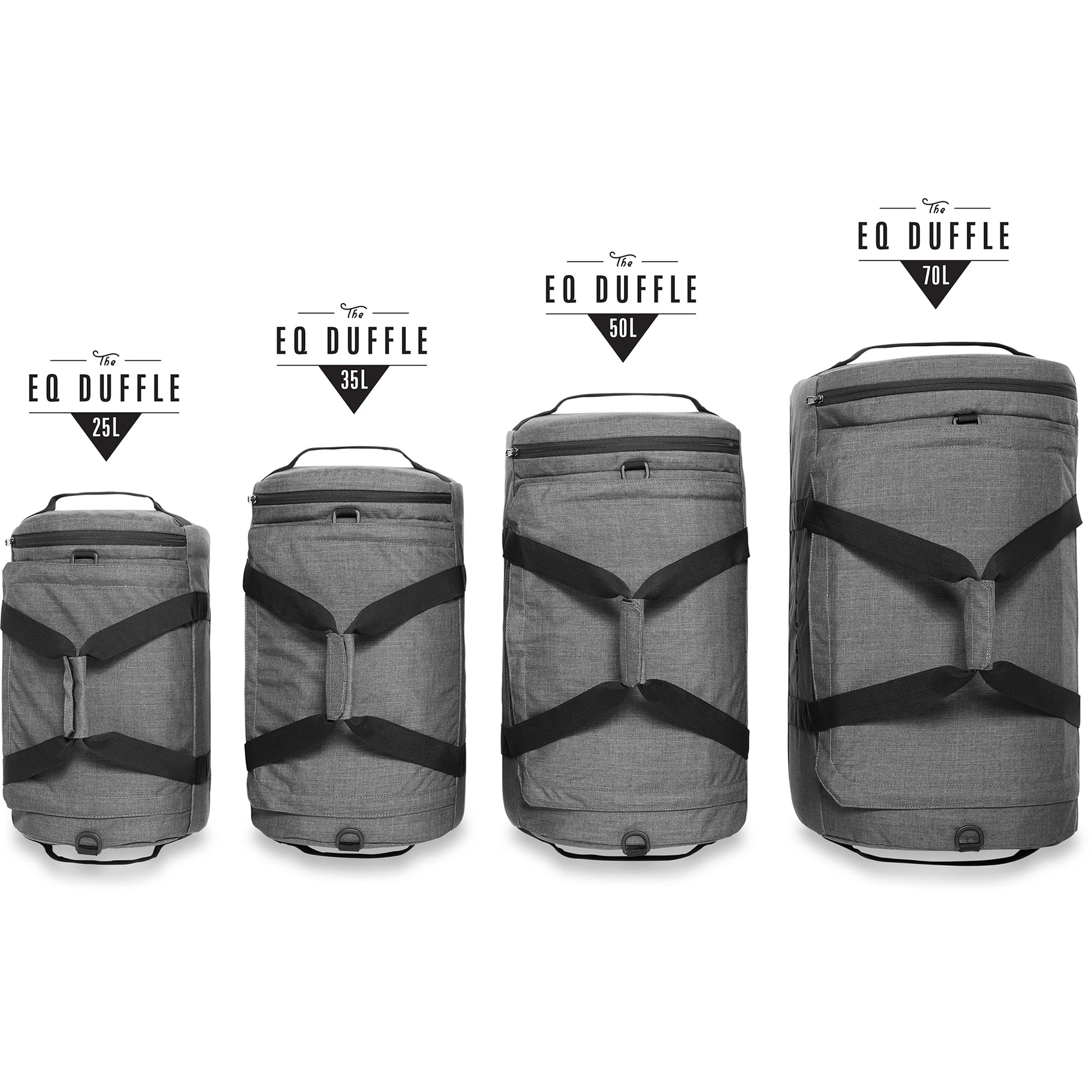 EQ Duffle 50L - Black