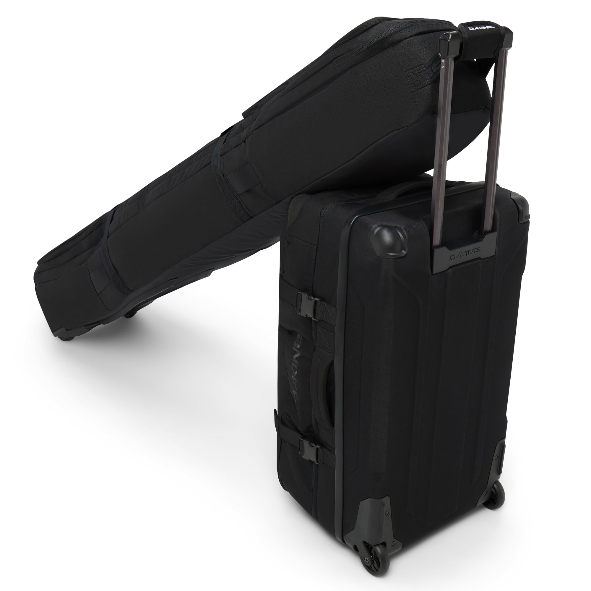 Fall Line Ski Roller Bag - Black Coated
