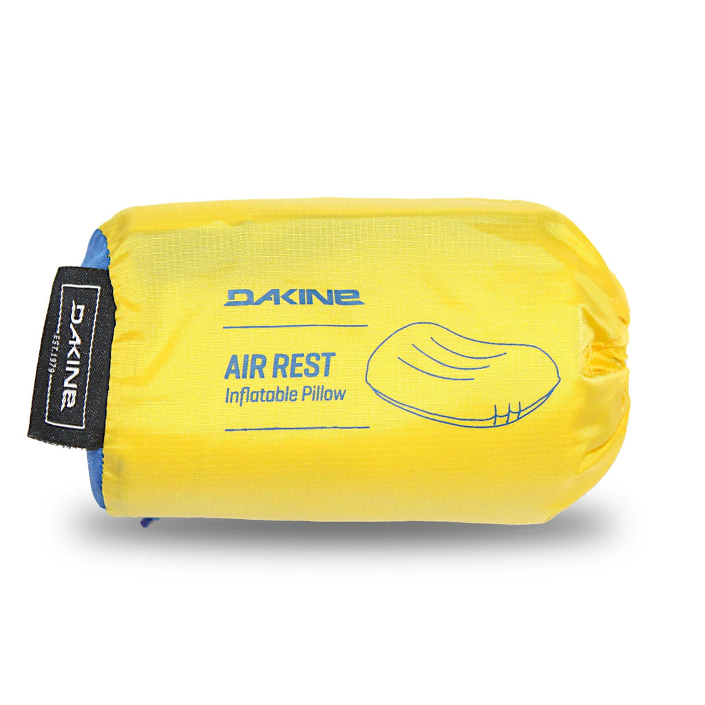 Inflatable Travel Pillow - Surf Yellow