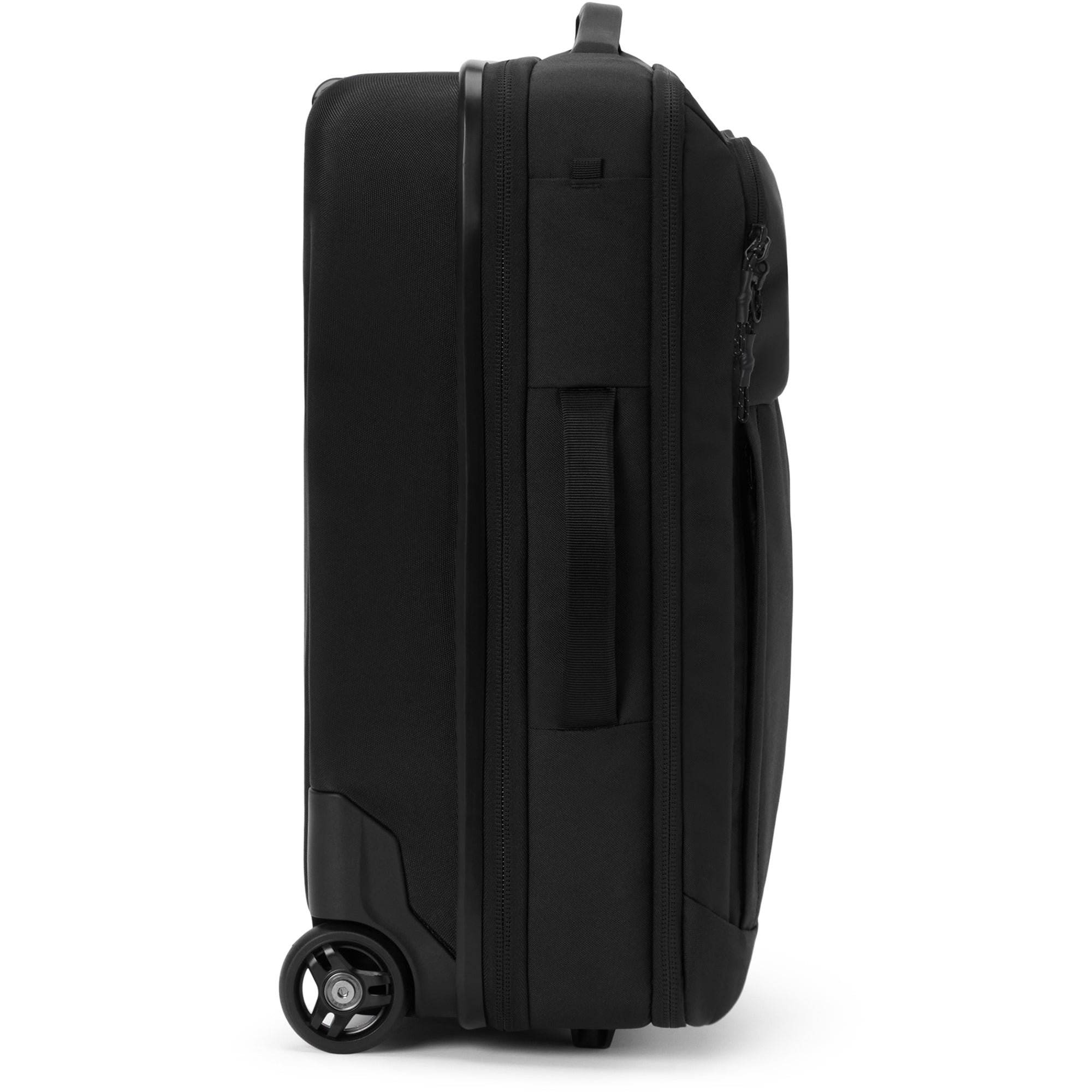 Split Carry On Roller Bag 42L+ - Black