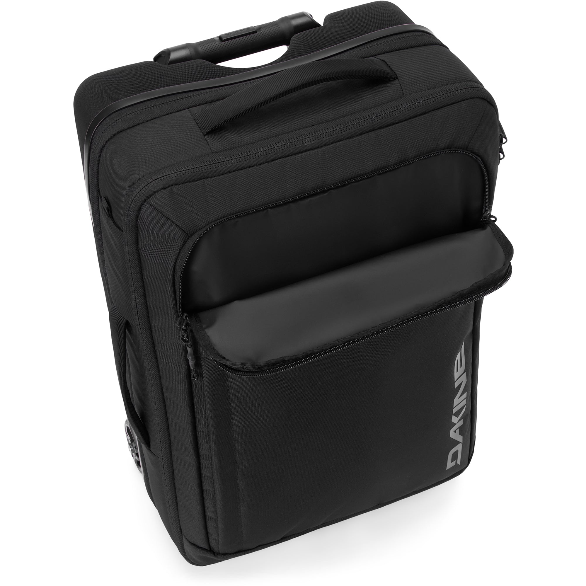 Split Carry On Roller Bag 42L+ - Black