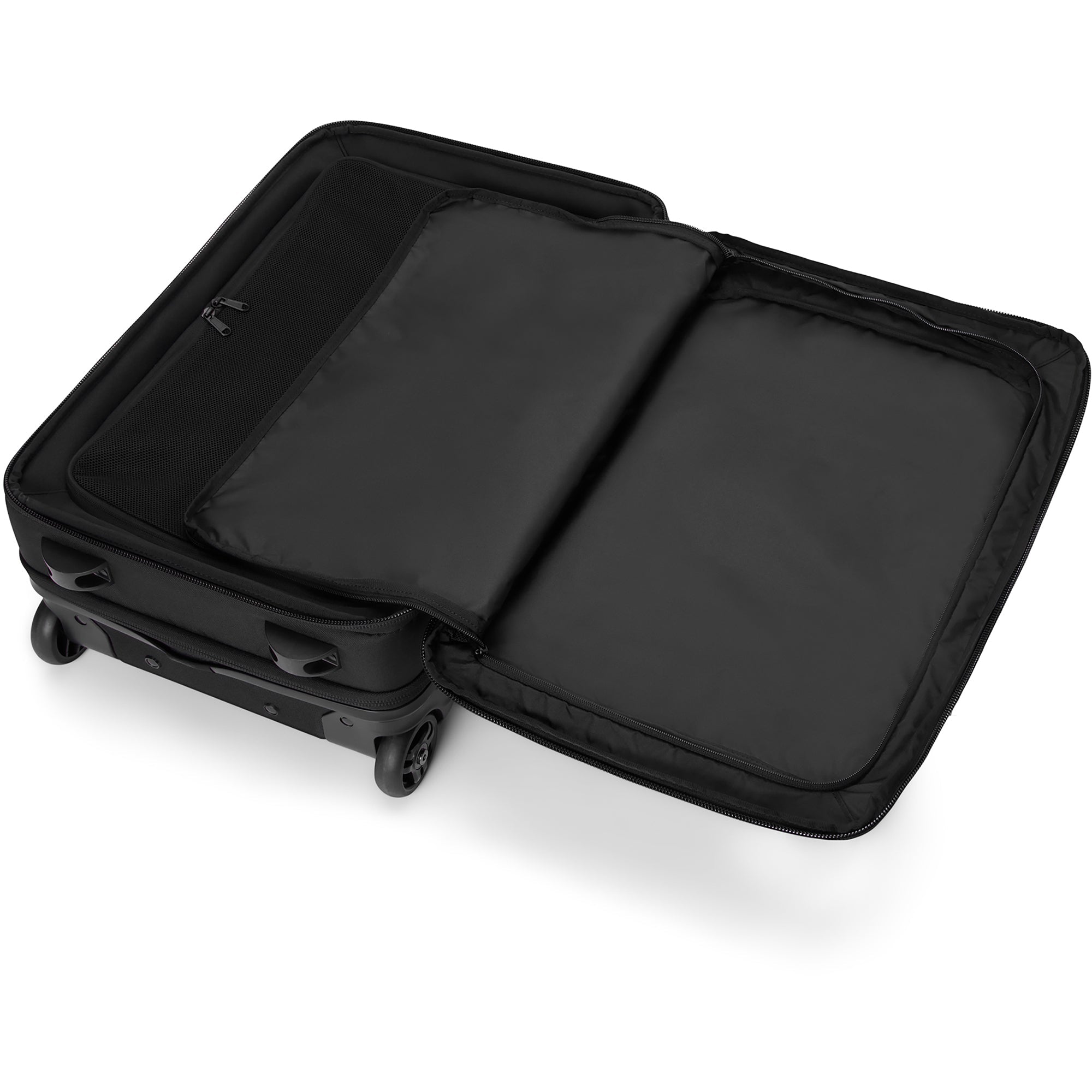 Split Carry On Roller Bag 42L+ - Carbon Heather