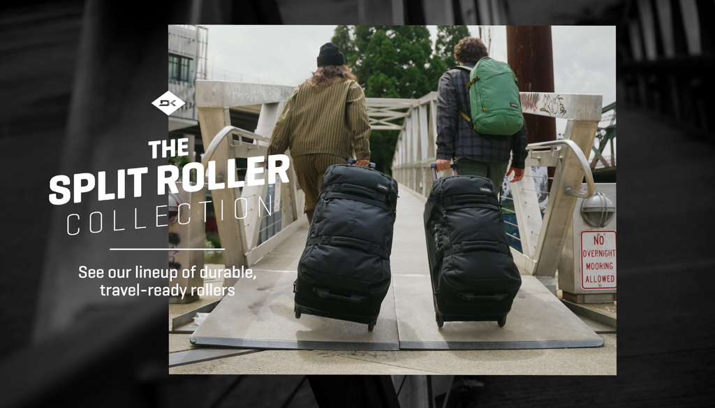 Split Roller Bag 110L - Black