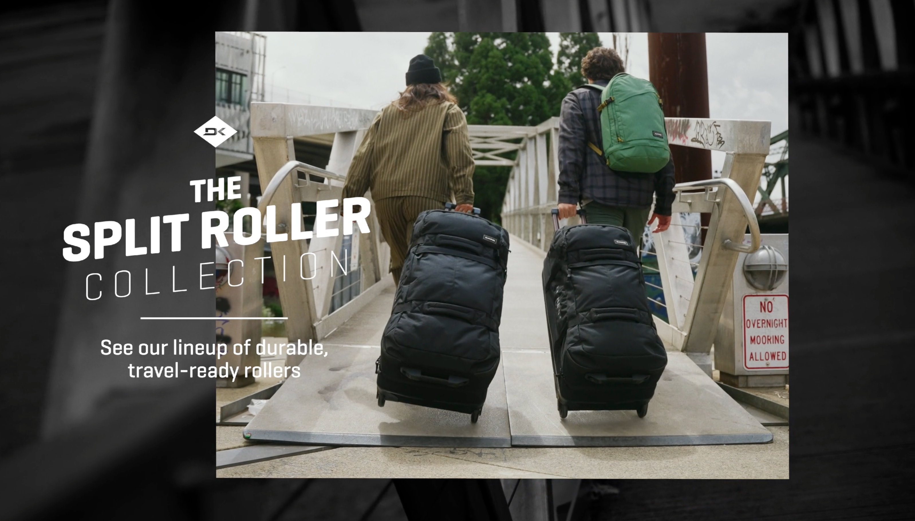 Split Roller Bag 85L - Marron Coated