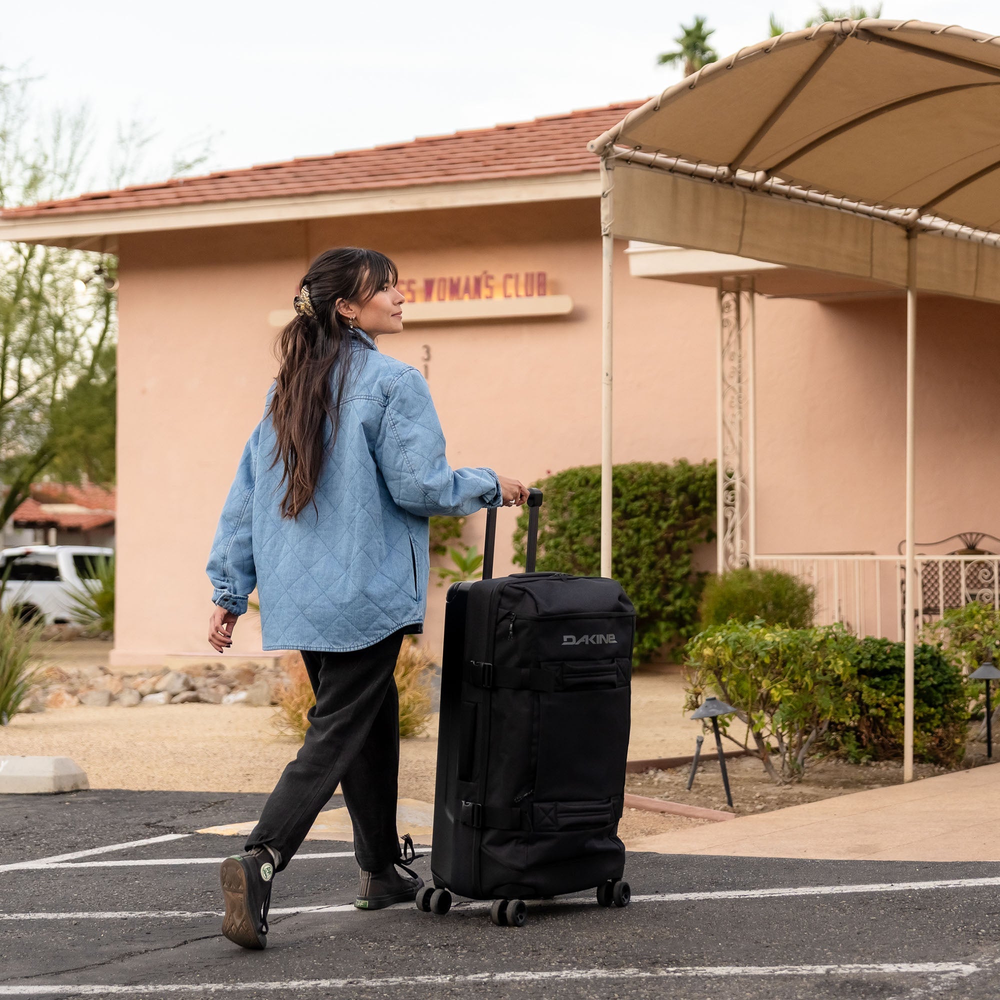 Split 4 Wheel Roller Bag 87L - Rosin