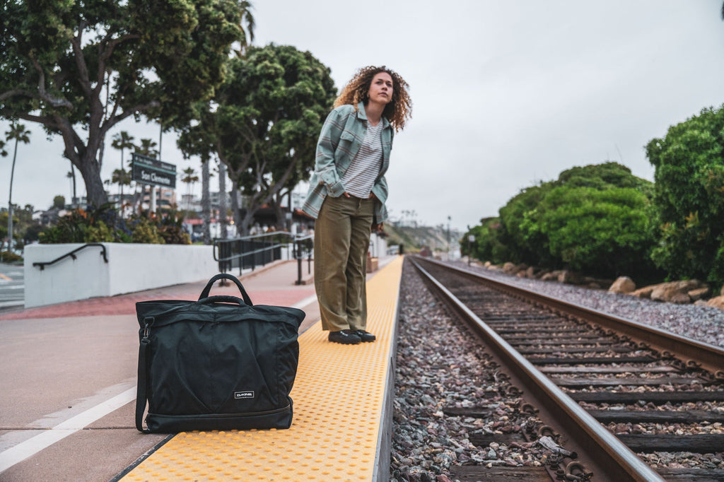 Verge Weekender Tote 34L - Black Ripstop